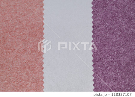 和紙による3色配色パターン【背景素材】 和紙による3色配色パターン【背景素材】 118327107