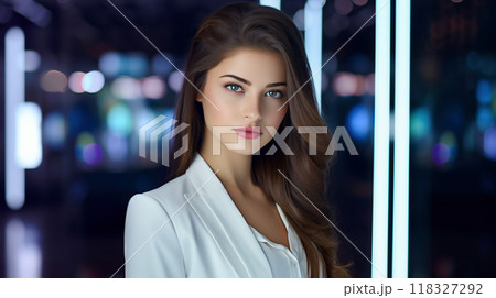 仮想空間ビジネス女性四十四Generative AI 118327292