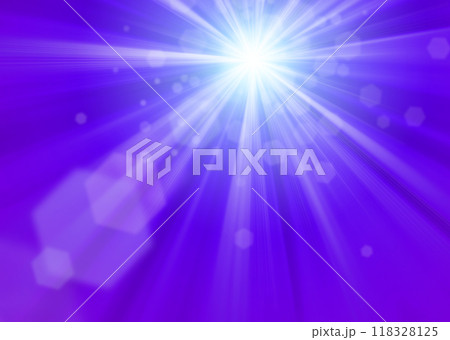 紫色の放射光 118328125