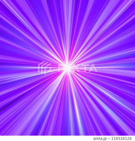 紫色の放射光 118328128