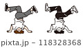 ブレイキンでヘッドスピンをするダンサー 118328368