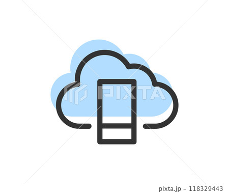 Cloud Storage And Data Transfer Vector Icon. Computing Service And Network Related Line Icons. Database And Server, Cyber Security, Digital Transformation. Cloud Storage And Data Transfer Vector Icon. Computing Service And Network Related Line Icons. Database And Server, Cyber Security, Digital Transformation. 118329443