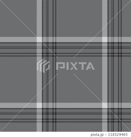 Plaid seamless pattern. Check fabric texture. Vector textile print. Plaid seamless pattern. Check fabric texture. Vector textile print. 118329465