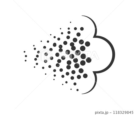 Spray icon of aerosol or airbrush for water gas nozzle steam, perfume deodorant, graffiti paint. Sign shower drops, disinfection, cleaning. Spray icon of aerosol or airbrush for water gas nozzle steam, perfume deodorant, graffiti paint. Sign shower drops, disinfection, cleaning. 118329845