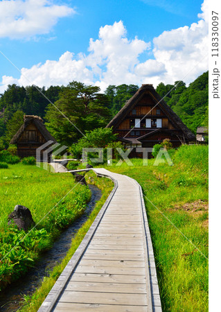 夏 白川郷 夏 白川郷 118330097