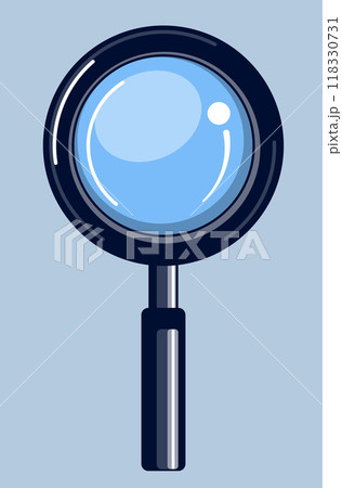 Magnifying glass symbol 118330731