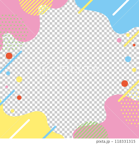 Colorful pop background material Colorful pop background material 118331315