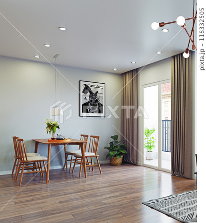 modern living interior design. 118332505