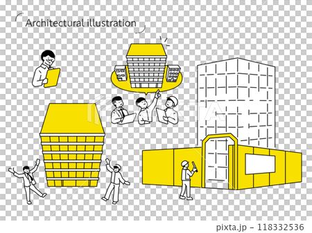 建築施工插圖集聽力中心 建築施工插圖集聽力中心 118332536