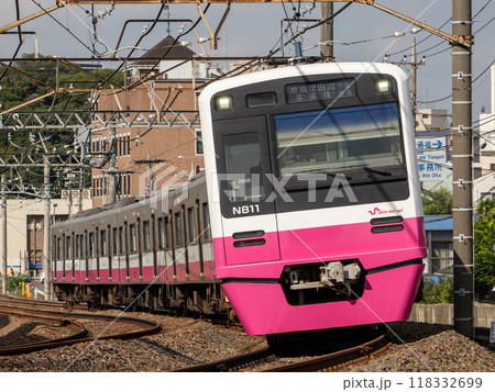 新京成線を走行する新京成電鉄 N800形 新京成線を走行する新京成電鉄 N800形 118332699