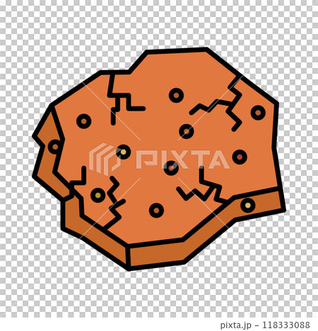 ボーキサイトのアイコン ボーキサイトのアイコン 118333088