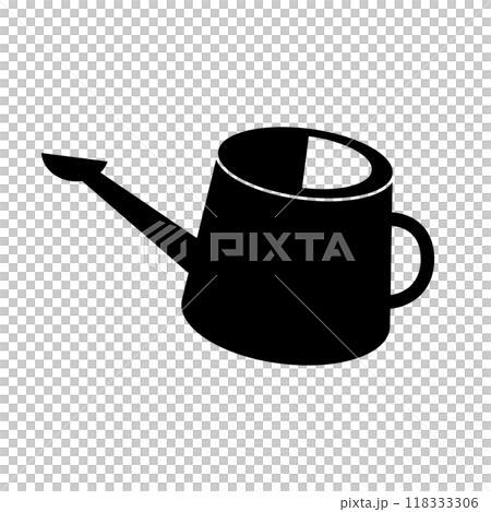 噴壺 澆水 剪影 118333306