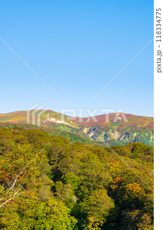 秋の焼石岳登山(つぶ沼コース):東焼石岳・六沢山を望む 秋の焼石岳登山(つぶ沼コース):東焼石岳・六沢山を望む 118334775