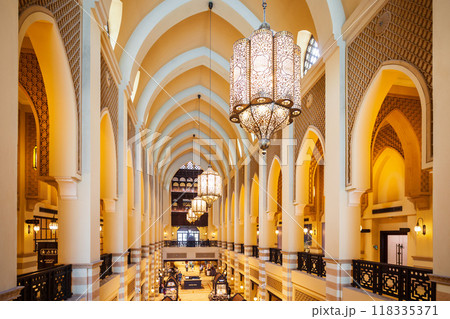 Souk Al Bahar arabian market 118335371