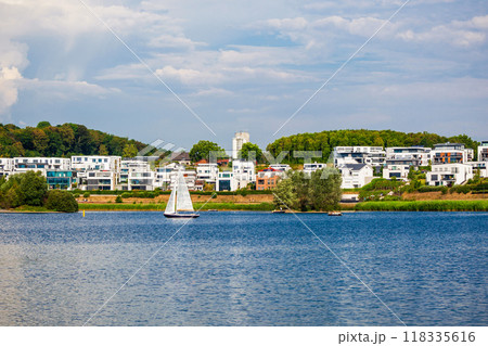 Phoenix See lake in Dortmund 118335616