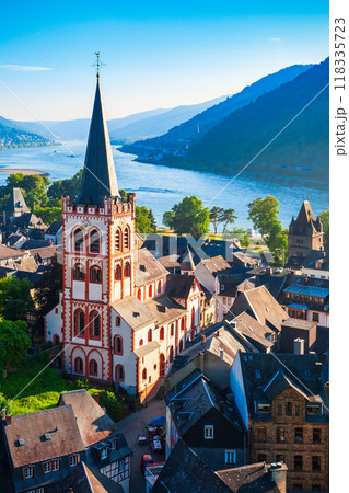 Bacharach old town in Germany 118335723