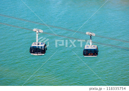 Cable car Ehrenbreitstein Fortress, Koblenz Cable car Ehrenbreitstein Fortress, Koblenz 118335754