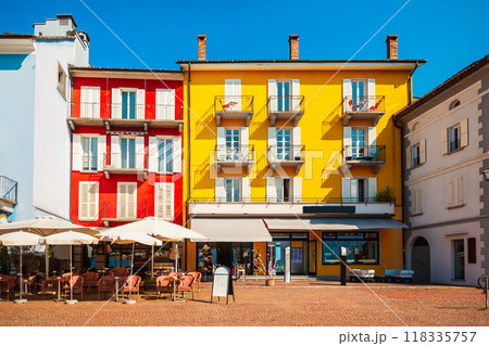 Ascona town near Locarno, Switzerland 118335757