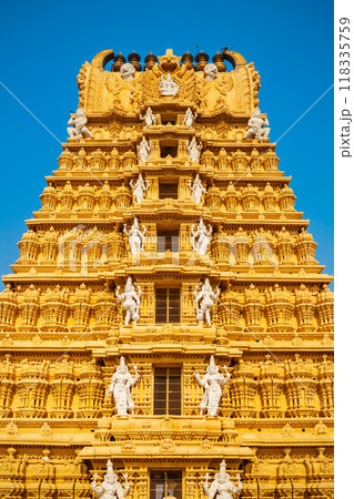 Chamundeshwari Temple in Mysore, India Chamundeshwari Temple in Mysore, India 118335759