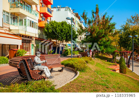 Promenade near Manavgat river, Turkey Promenade near Manavgat river, Turkey 118335965