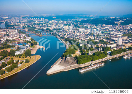 Koblenz city skyline in Germany Koblenz city skyline in Germany 118336005