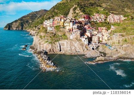 Manarola, Cinque Terre in Italy 118336014