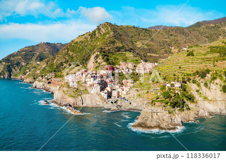 Manarola, Cinque Terre in Italy Manarola, Cinque Terre in Italy 118336017