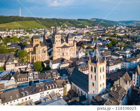 Trier aerial panoramic view, Germany Trier aerial panoramic view, Germany 118336025