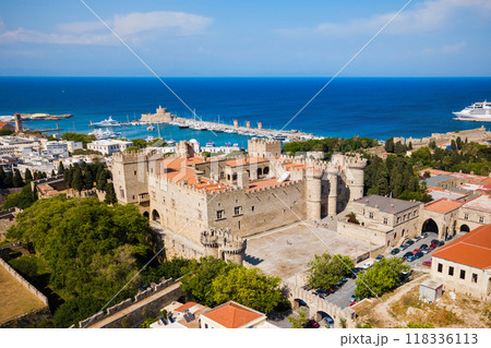 Rhodes old town in Greece Rhodes old town in Greece 118336113