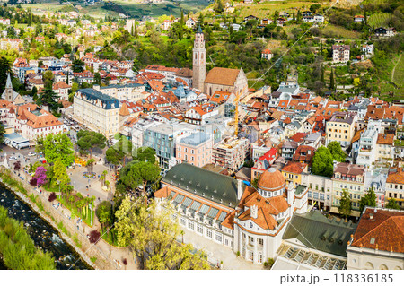 Merano or Meran, South Tyrol 118336185