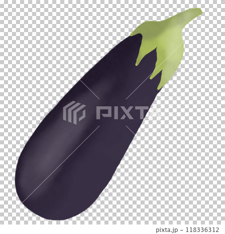 eggplant isolated on white background eggplant isolated on white background 118336312