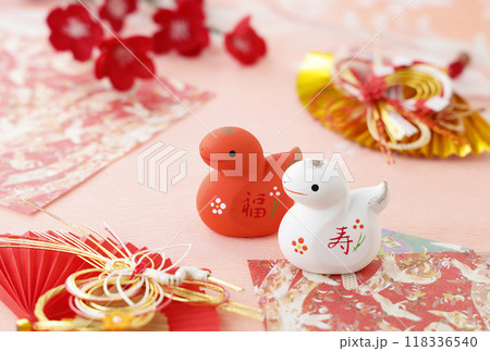 年賀状　巳年　2025 118336540