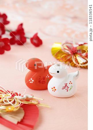 年賀状　巳年　2025 118336541