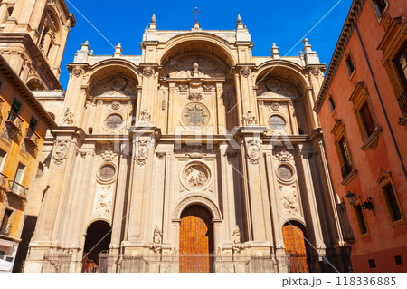 Granada Cathedral in Granada city centre, Spain 118336885