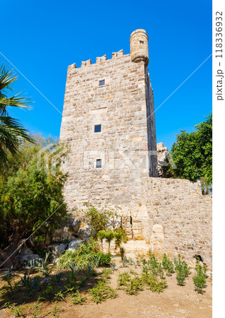 The Bodrum Castle of St. Peter in Bodrum city in Turkey The Bodrum Castle of St. Peter in Bodrum city in Turkey 118336932
