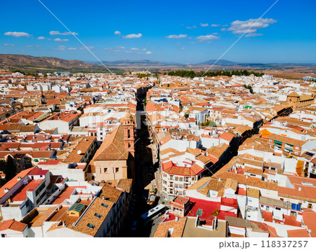 San Agustin Convent Church in Antequera city, Spain 118337257