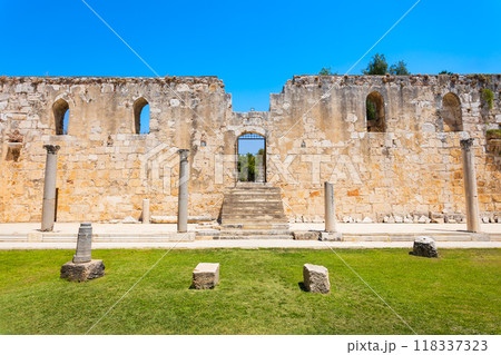 Isa Bey Mosque near Ephesus in Selcuk city in Turkey 118337323