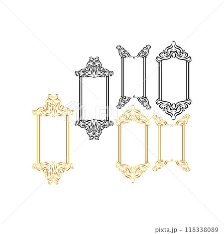 Golden Rectangle Frame for Corner Certificate  118338089
