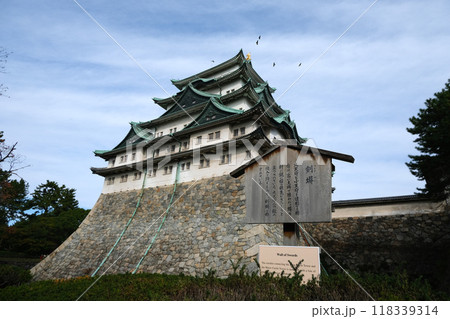 愛知県名古屋市中区_名古屋城剣塀3_2023年11月 118339314