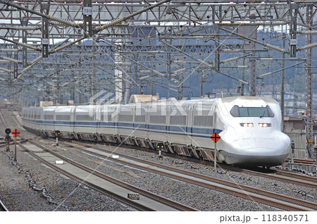 東海道新幹線　米原　JR東海　700系　C5編成（東京）　のぞみ　ひかり　こだま 118340571