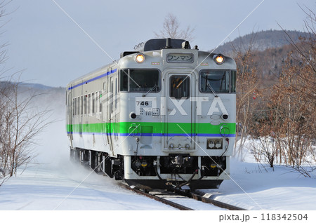 石北本線　生野　JR北海道　キハ40-746（旭川） 118342504