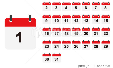 カレンダー,年,カレンダー素材 カレンダー,年,カレンダー素材 118343896