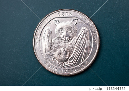 Quarter dollar US, 25 cent coin 118344583