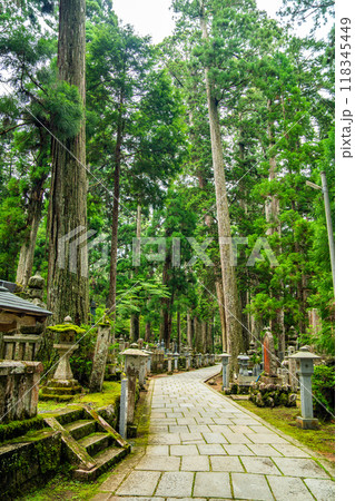 Okunoin Cemetery in Wakayama, Japan Okunoin Cemetery in Wakayama, Japan 118345449