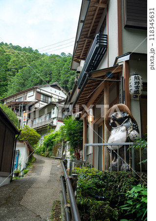 Yunomine onsen Yuzutsu, onsen village in Wakayama, Japan 118345631