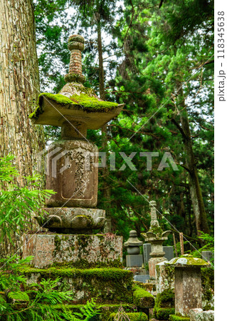 Okunoin Cemetery in Wakayama, Japan Okunoin Cemetery in Wakayama, Japan 118345638