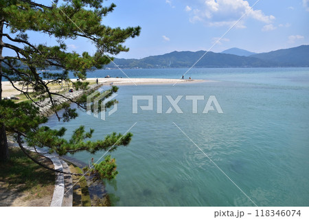 丹後半島・天橋立の砂州 丹後半島・天橋立の砂州 118346074