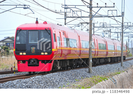 東北本線　栗橋ー東鷲宮　JR東日本　253系1000番台　OM-N02編成（大宮）　日光　きぬがわ 118346498