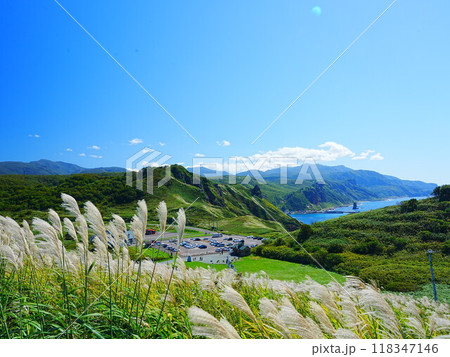 北海道の絶景 秋の神威岬展望台からの風景 118347146