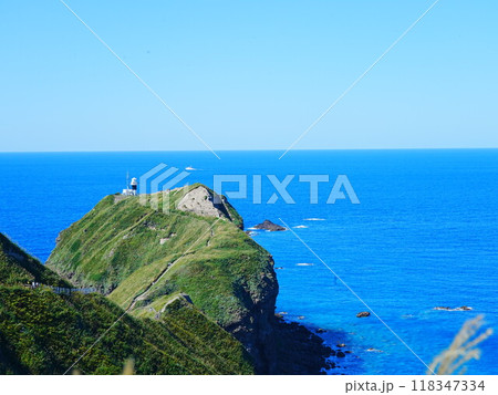 北海道の絶景 神威岬展望台からの風景 118347334